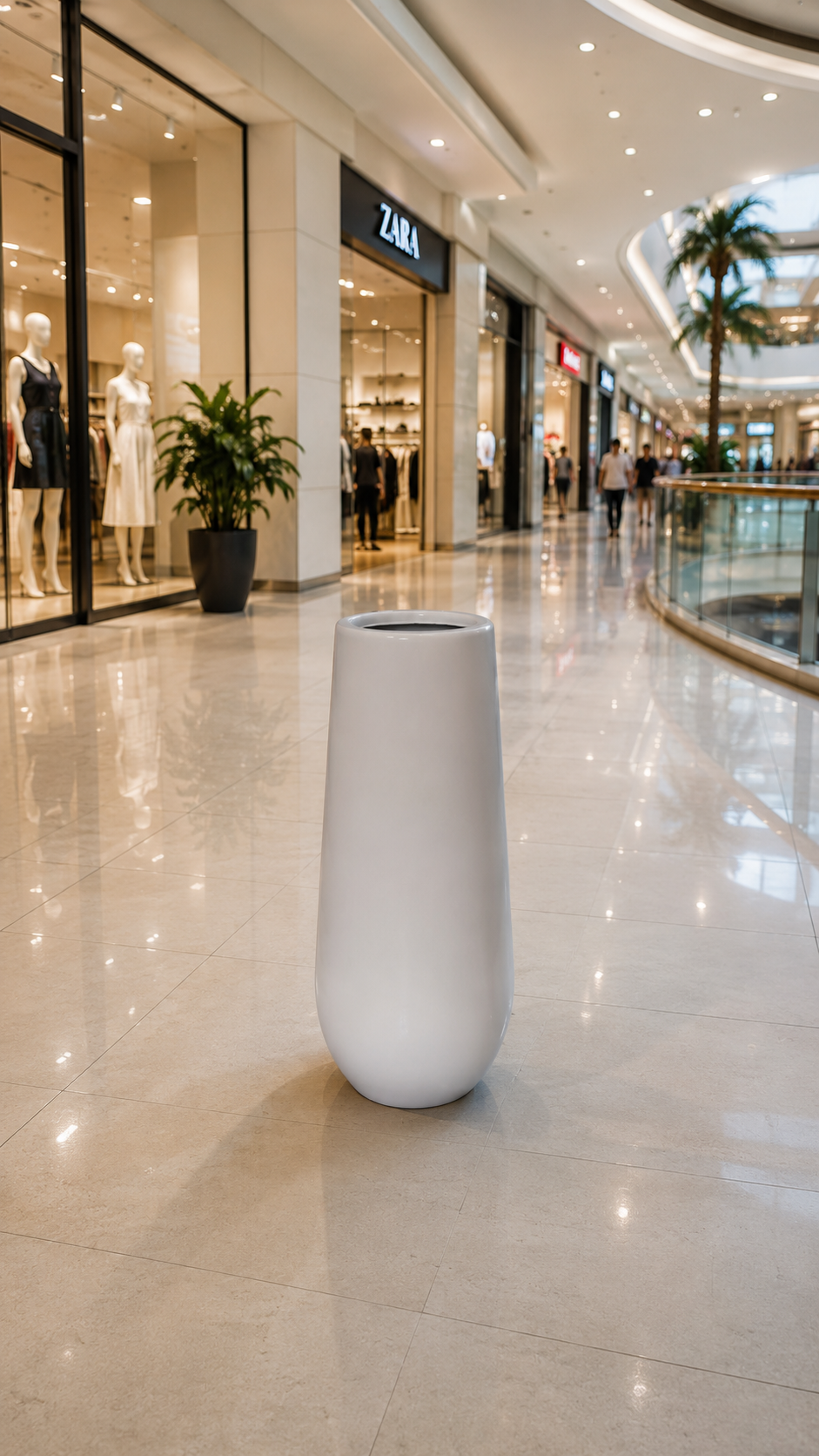 Cono Tall FRP Planter- Large - Image